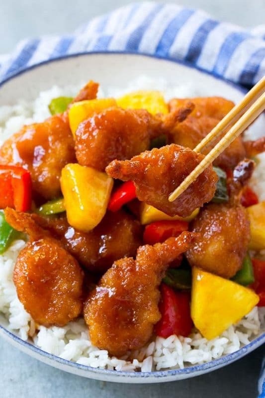 303. Sweet & Sour Shrimp
