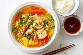 207. Vietnamese Sweet and Sour Shrimp Soup