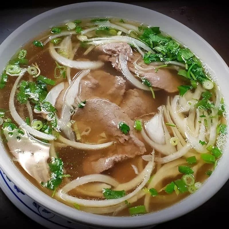 7. Pho Tai Noodle Soup
