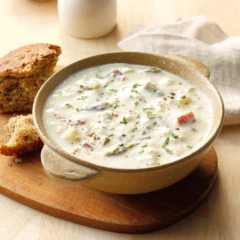 203. Asparagus Seafood Soup