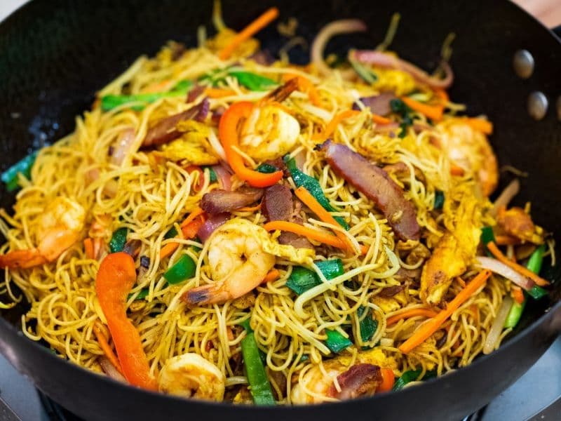 617. Singapore Style Rice Noodles