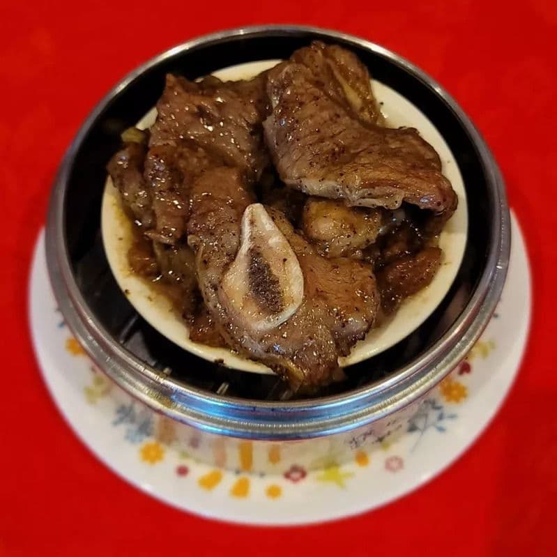 844. Steamed Beef Rib with Black Pepper(10:00-15:00)