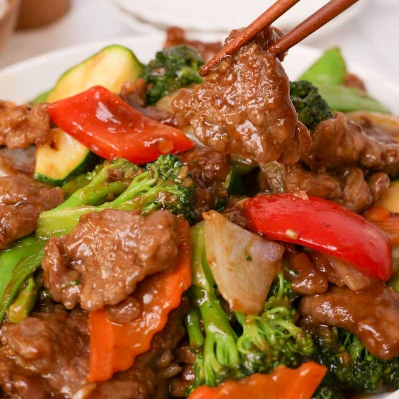 Beef with Assorted Vegetables