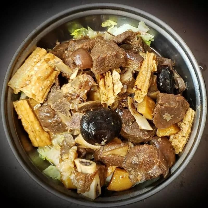 S24. Goat Meat with Bone in Clay Pot
