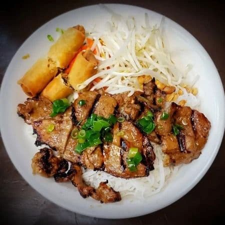 43. Egg Rolls with Lemongrass Pork Vermicelli