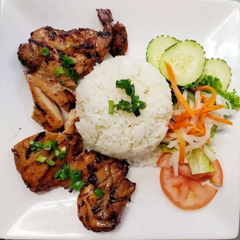 49. Lemongrass Chicken with Rice