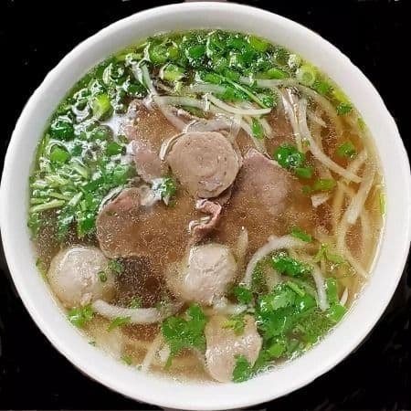 4. Pho Tai Bo Vien Noodle Soup
