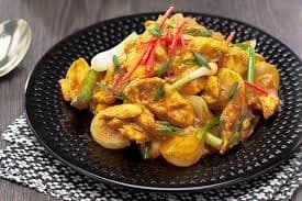 423. Curry Chicken Stir-Fry